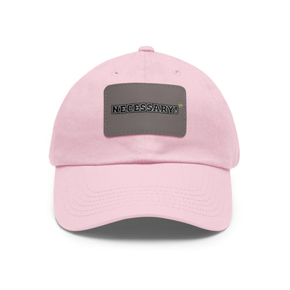 Necessary™ Premier Dad Hat with Leather Patch