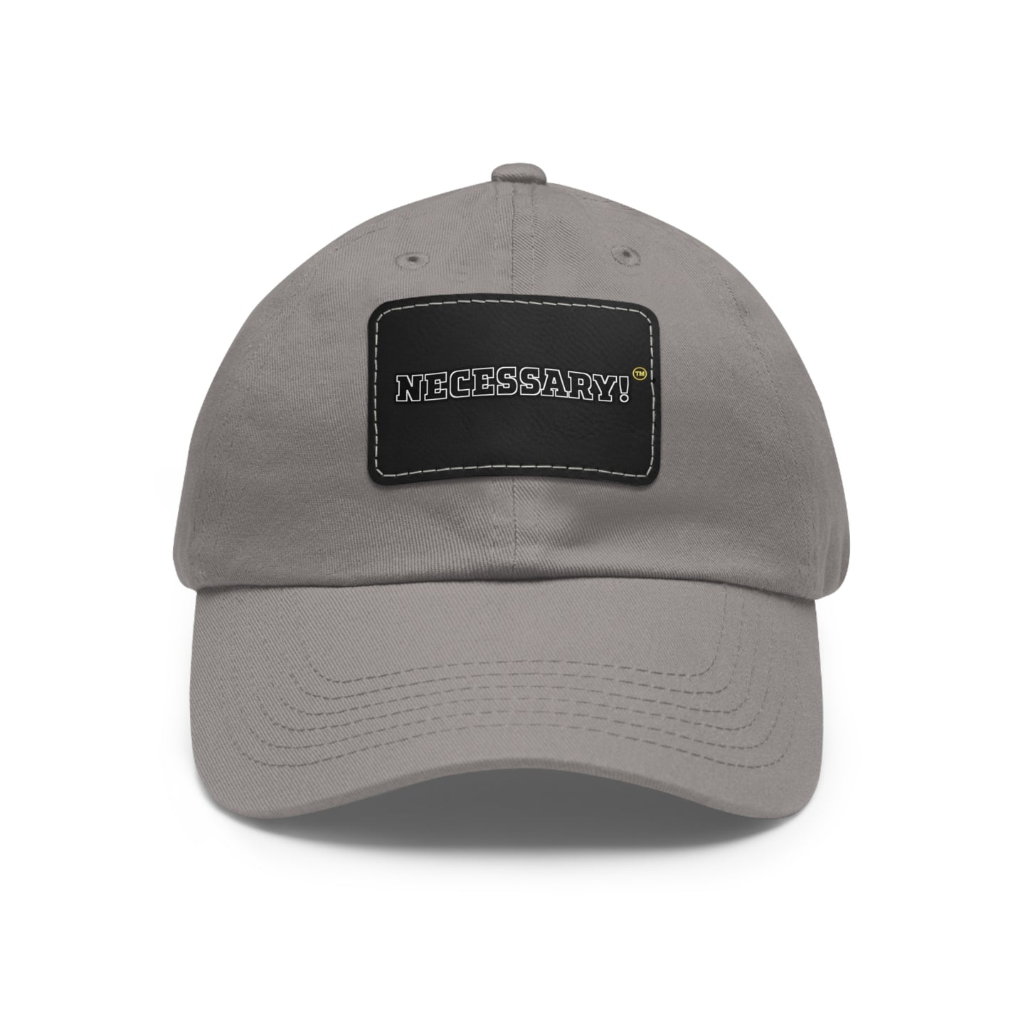 Necessary™ Premier Dad Hat with Leather Patch
