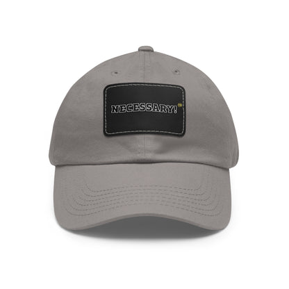 Necessary™ Premier Dad Hat with Leather Patch