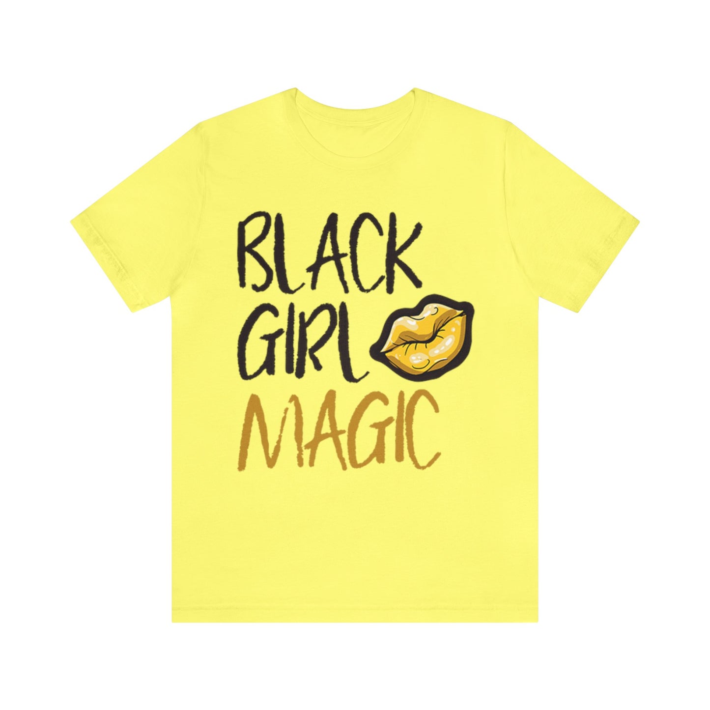 Black Girl Magic Kiss - Short Sleeve Tee