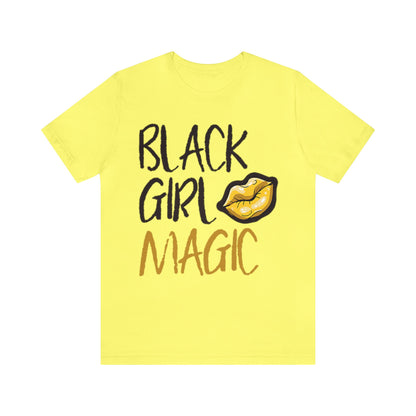 Black Girl Magic Kiss - Short Sleeve Tee