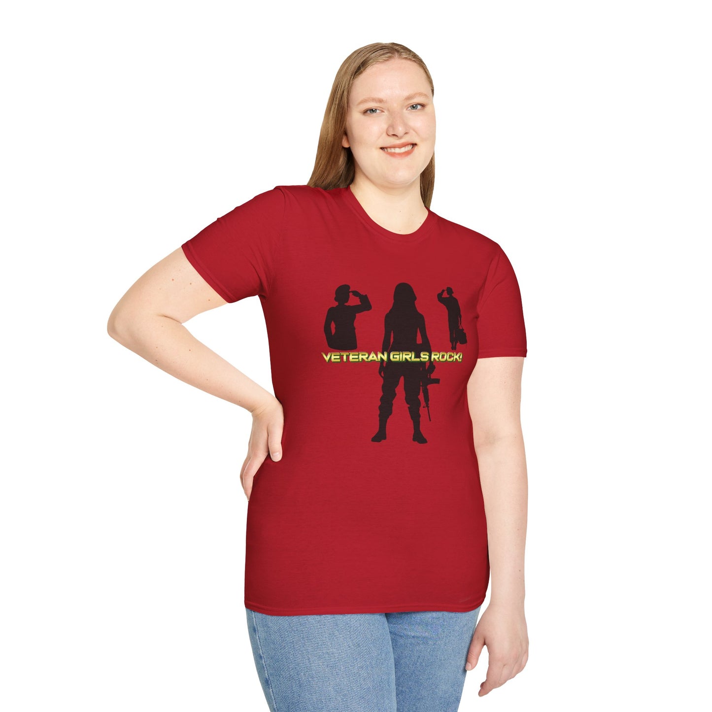 Veteran Girls Rock Softstyle T-Shirt