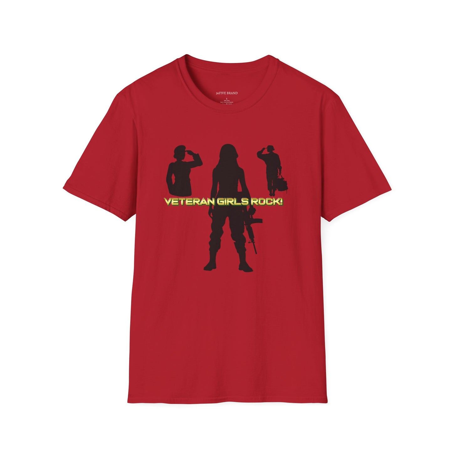 Veteran Girls Rock Softstyle T-Shirt