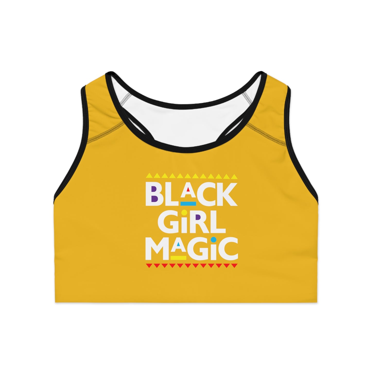 Black Girl Magic Sports Bra