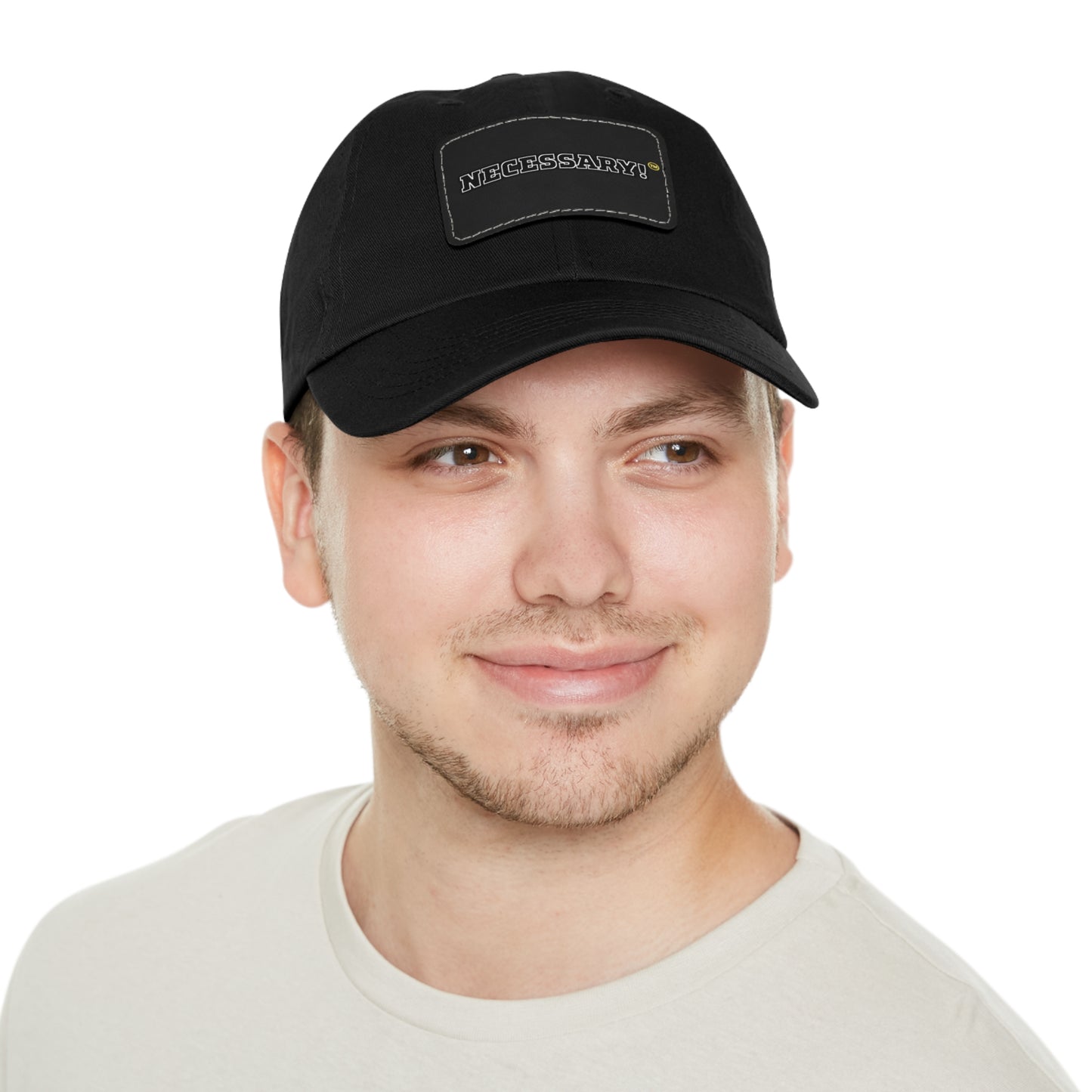 Necessary™ Premier Dad Hat with Leather Patch