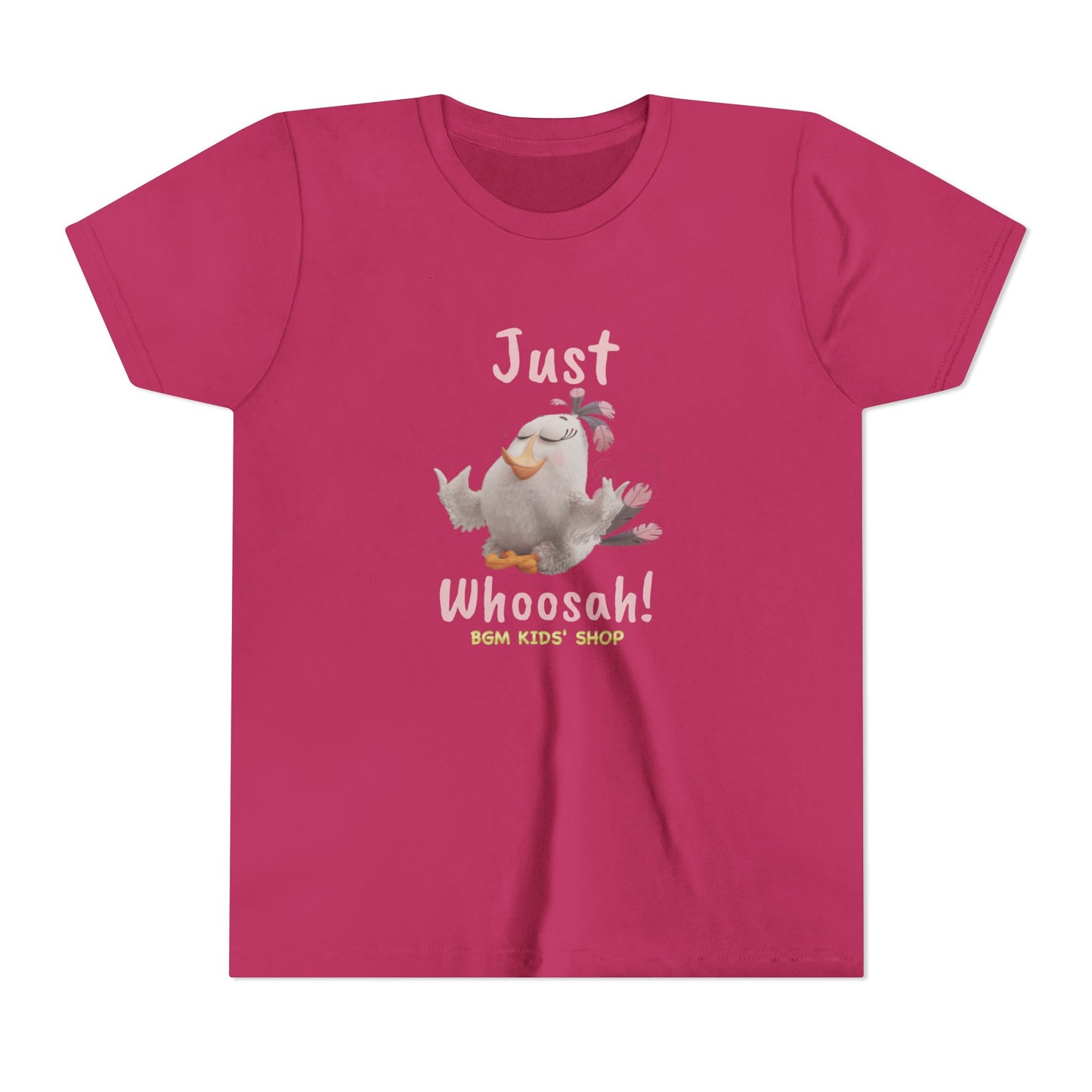 Just Woosah Youth T-Shirt – BGM  KIDS' SHOP