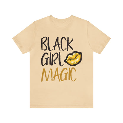 Black Girl Magic Kiss - Short Sleeve Tee