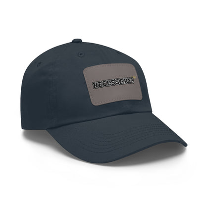 Necessary™ Premier Dad Hat with Leather Patch