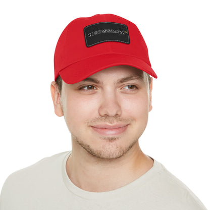Necessary™ Premier Dad Hat with Leather Patch