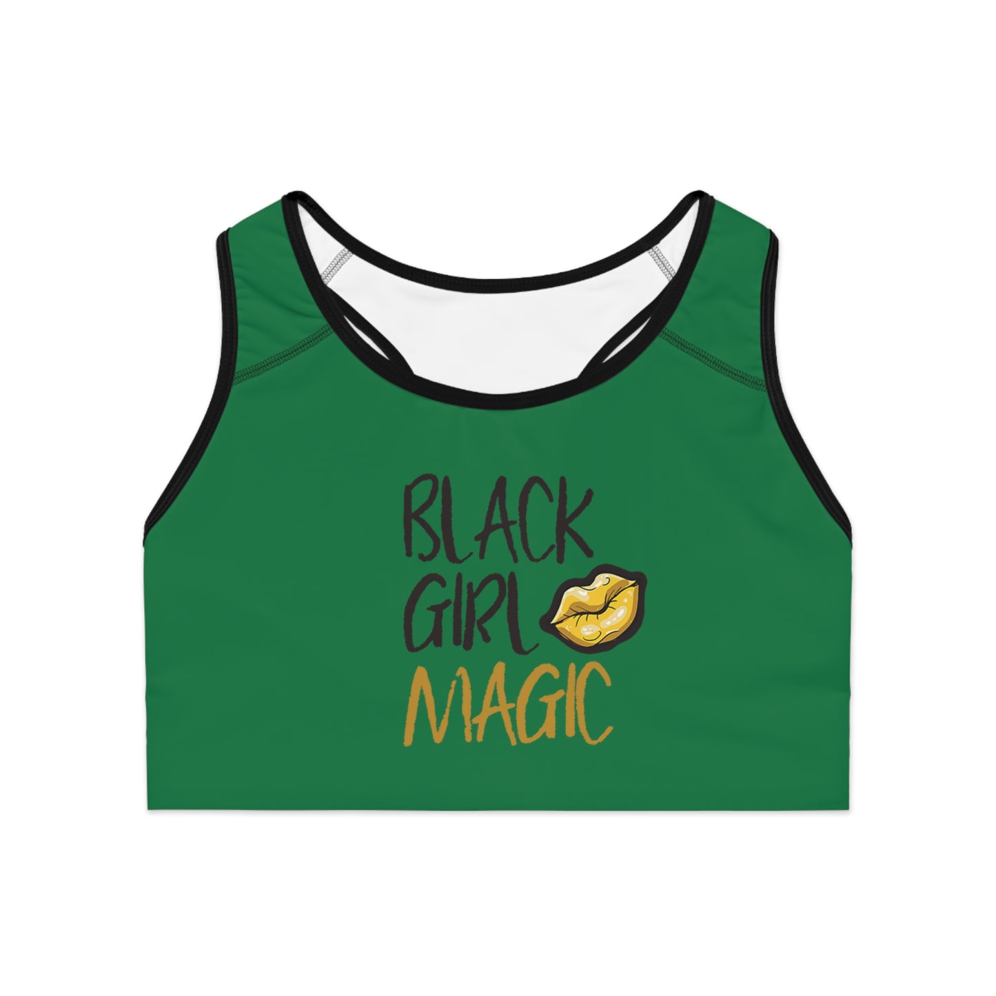 Black Girl Magic Sports Bra