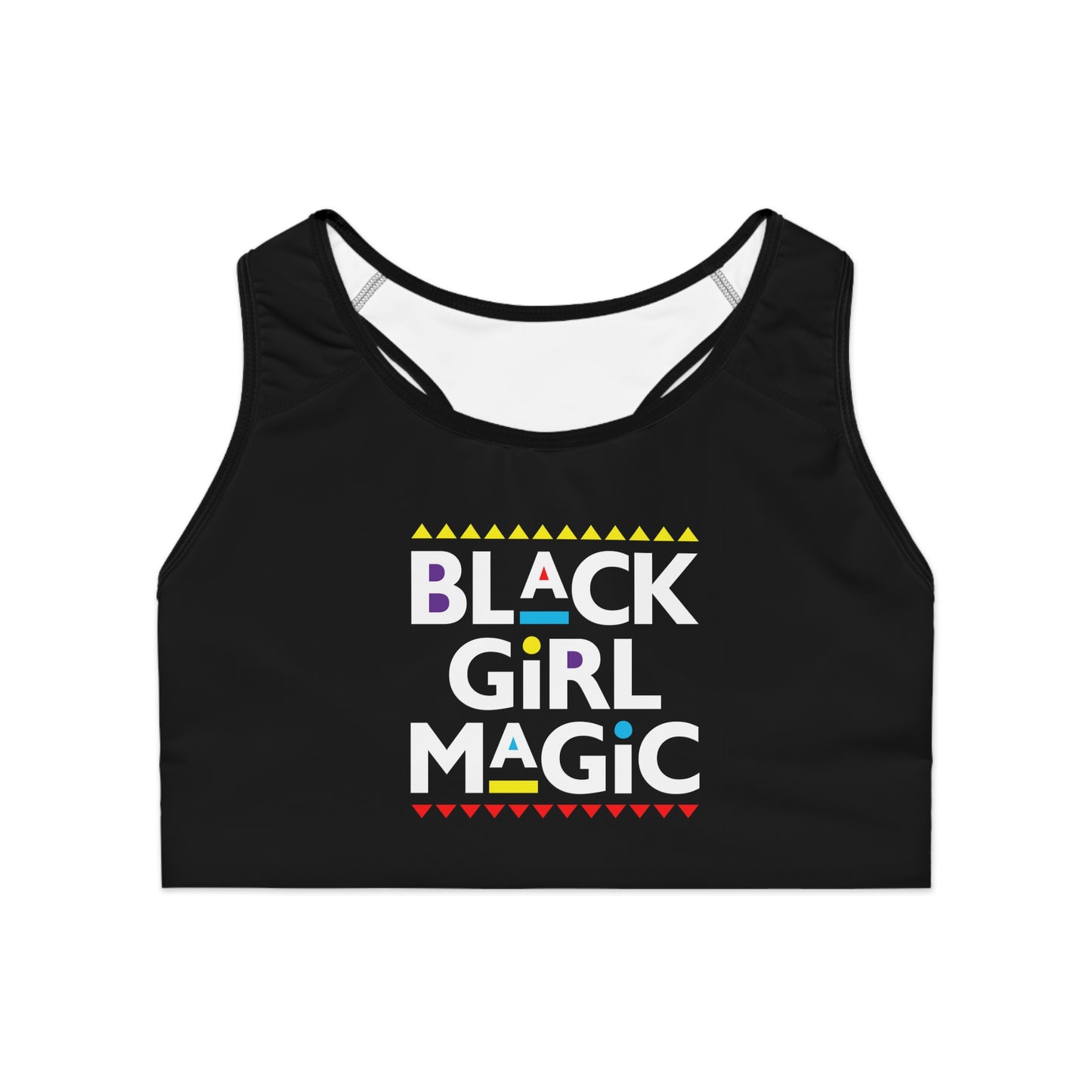 Black Girl Magic Sports Bra