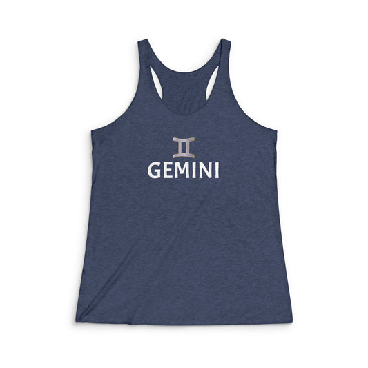 GEMINI RACERBACK TANK TOP -  KNOW WEAR™ COLLECTION