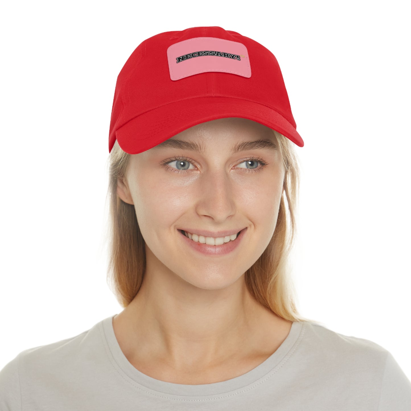 Necessary™ Premier Dad Hat with Leather Patch