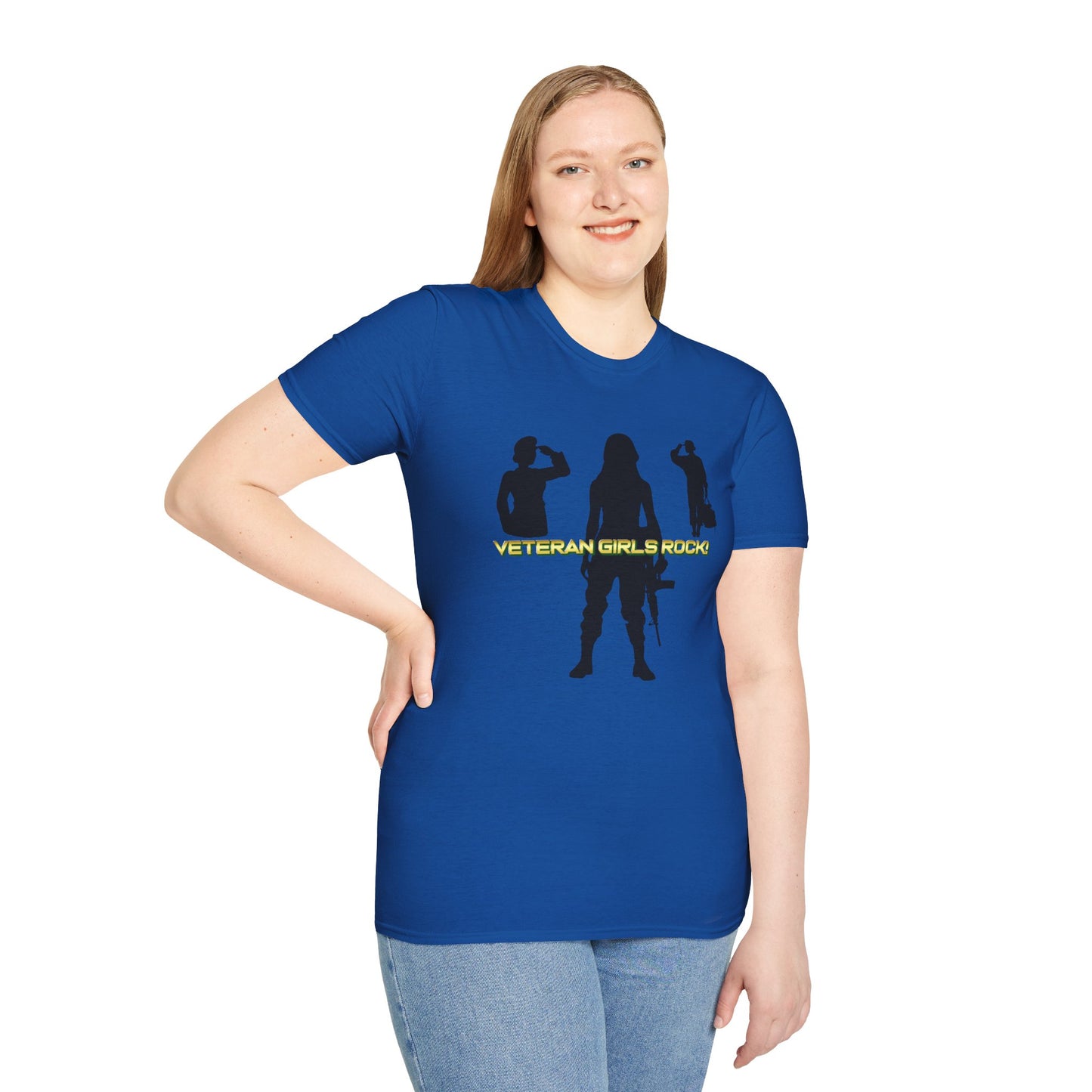 Veteran Girls Rock Softstyle T-Shirt