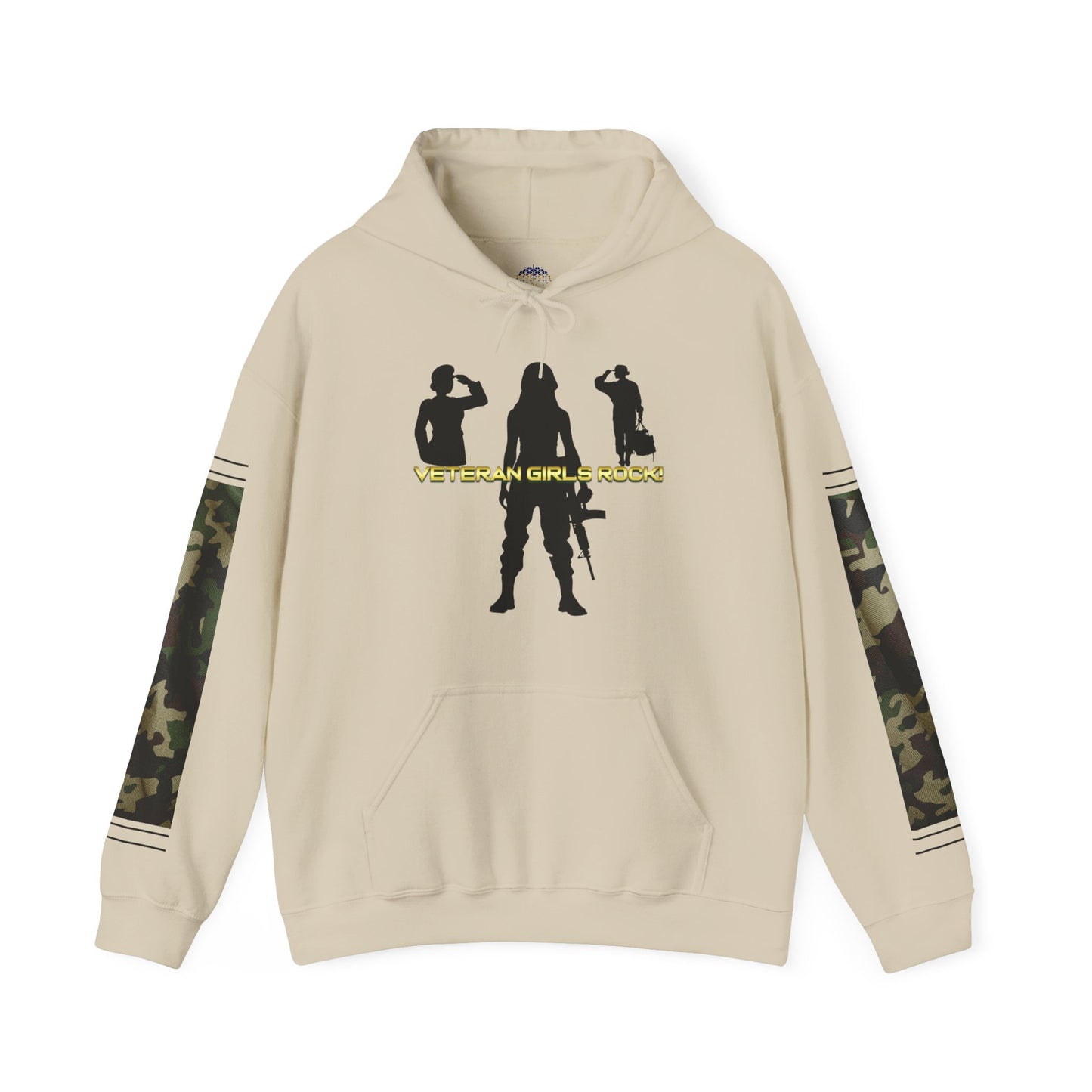 Veteran Girls Rock - Unisex Hooded Sweatshirt