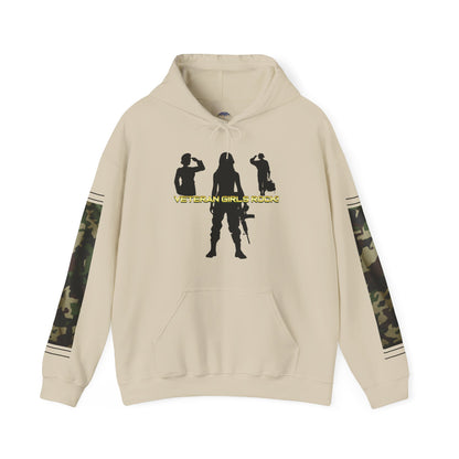 Veteran Girls Rock - Unisex Hooded Sweatshirt