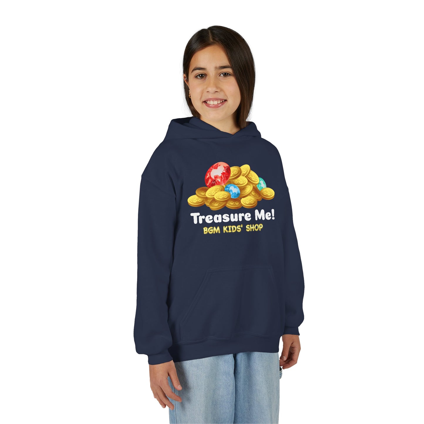 Treasure Me - Youth Heavy Blend Hooded Sweatshirt