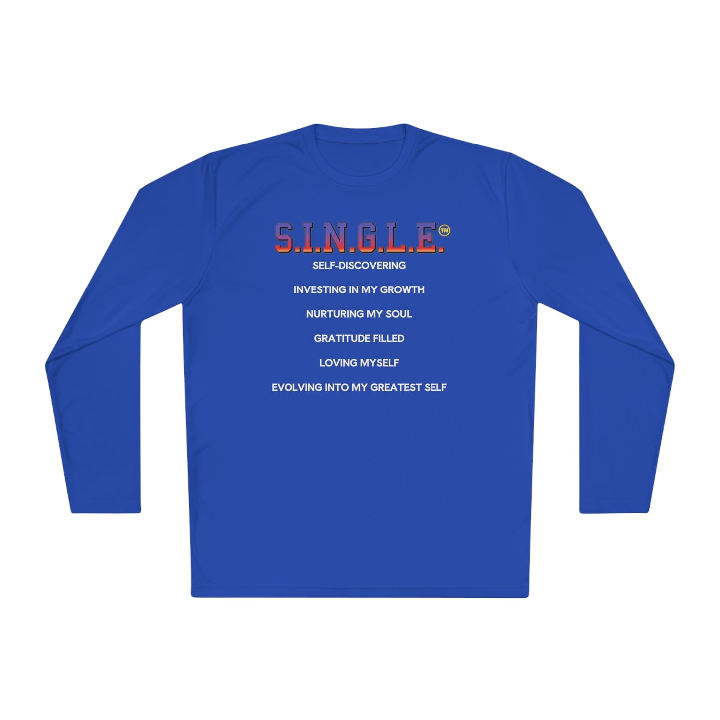 S.I.N.G.L.E. Unisex Long Sleeve Tee - Lightweight