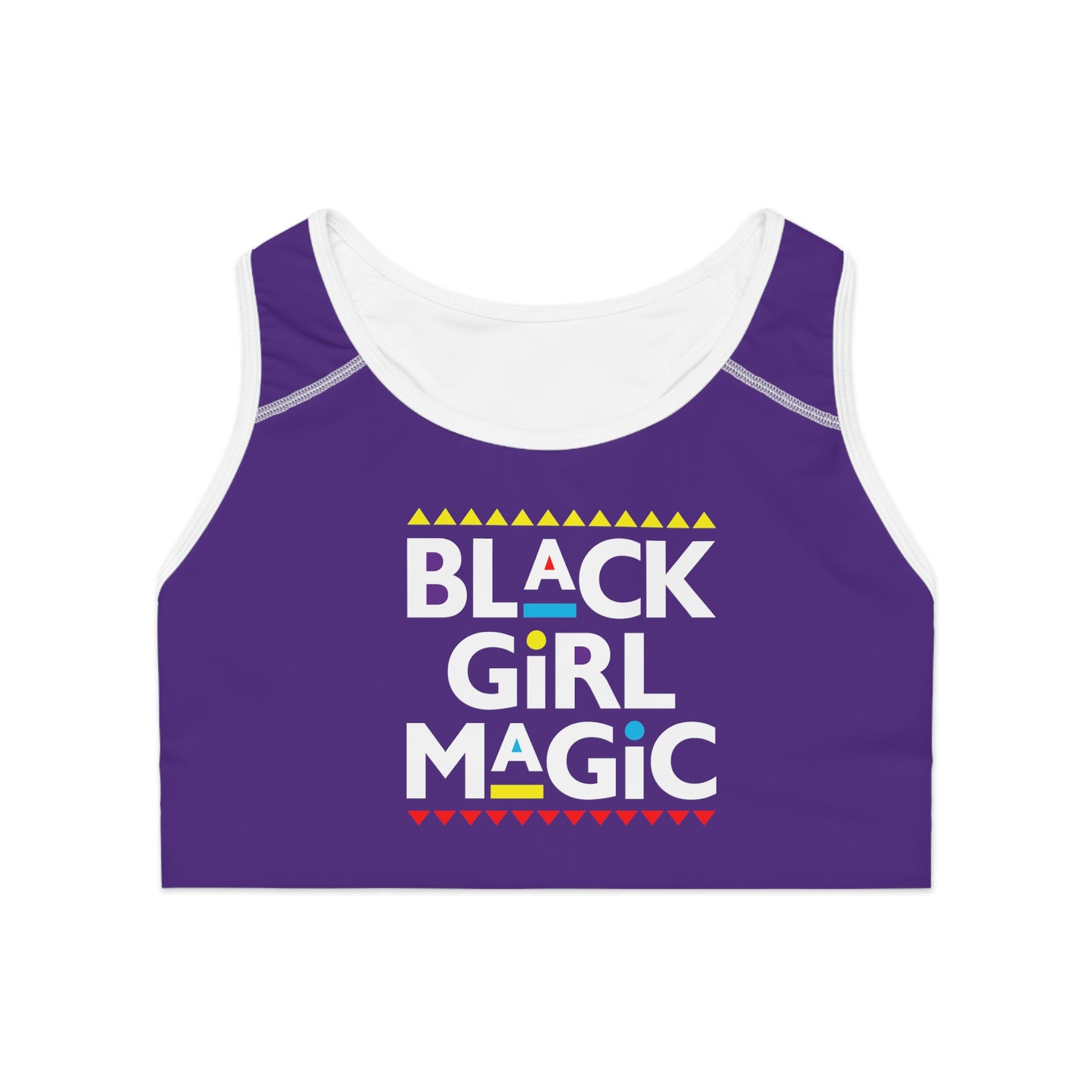 Black Girl Magic Sports Bra