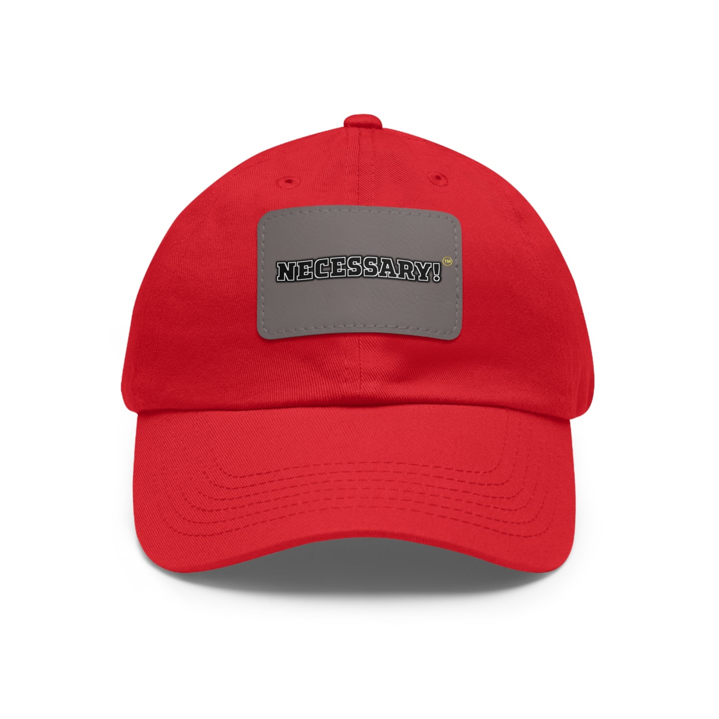 Necessary™ Premier Dad Hat with Leather Patch