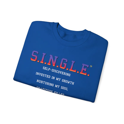 S.I.N.G.L.E. Heavy Blend™ Crewneck Sweatshirt