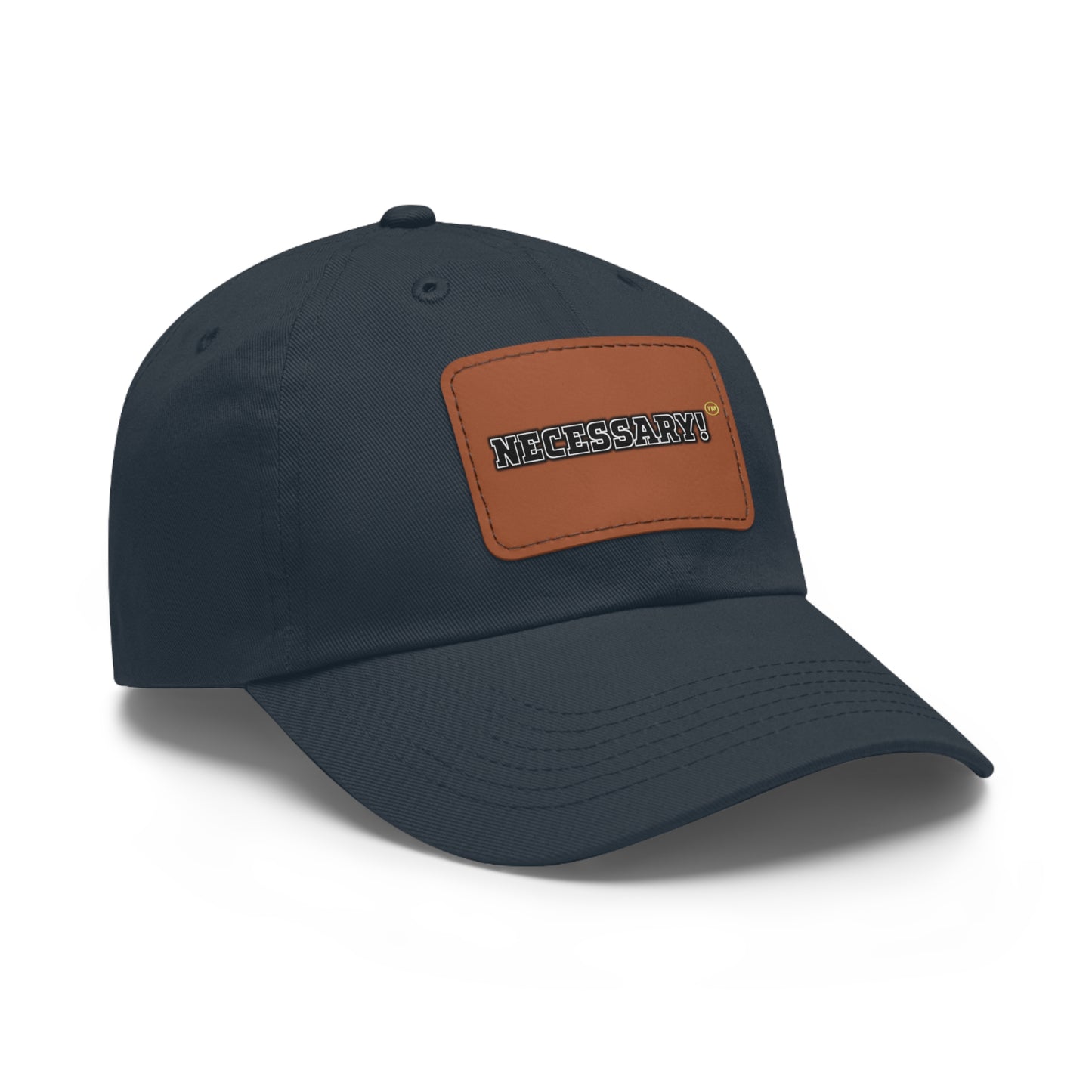 Necessary™ Premier Dad Hat with Leather Patch