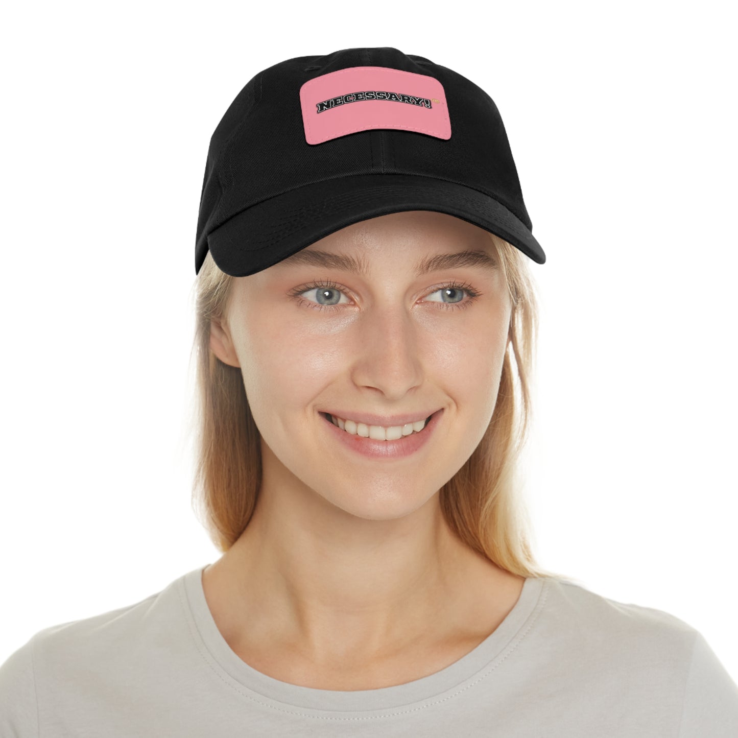 Necessary™ Premier Dad Hat with Leather Patch