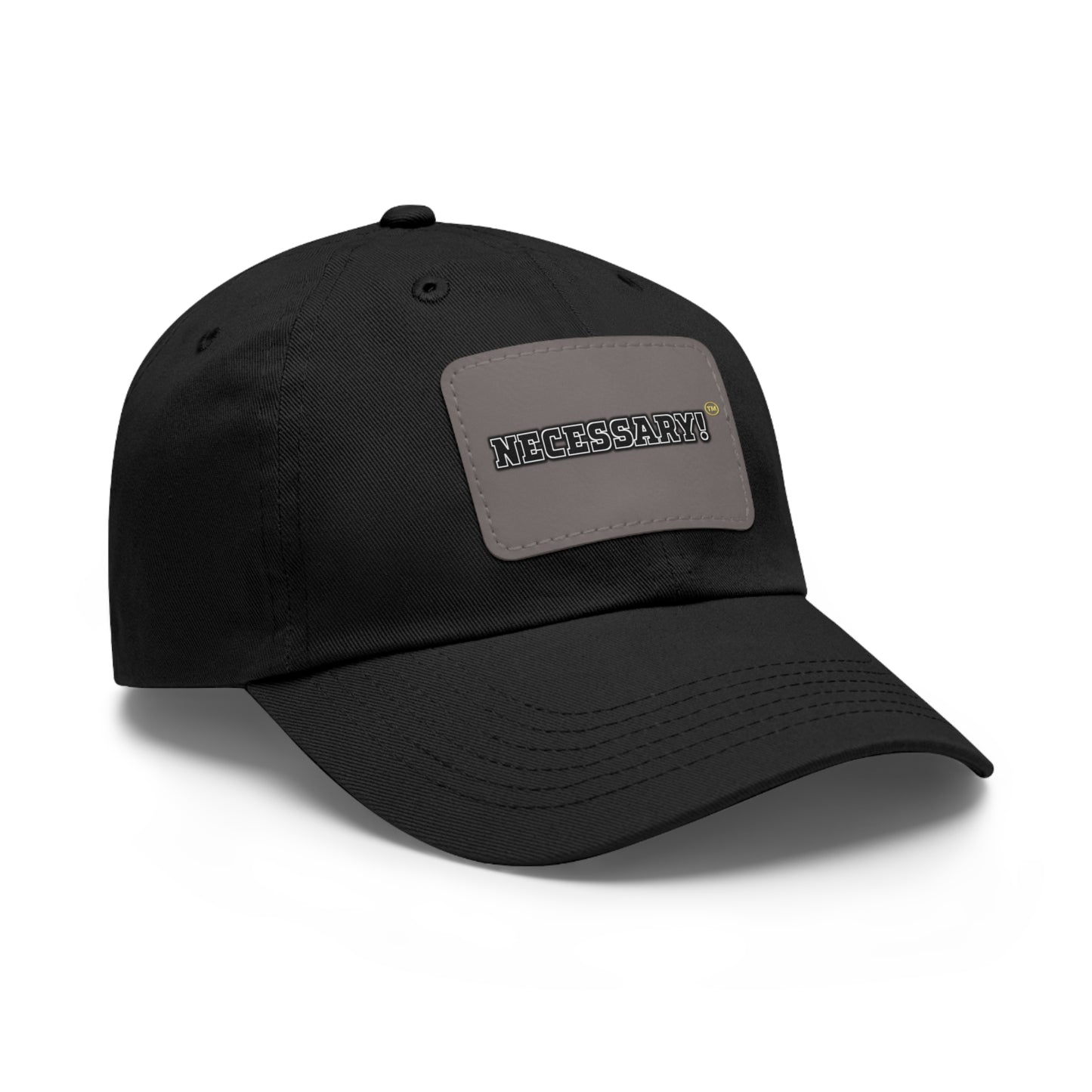 Necessary™ Premier Dad Hat with Leather Patch