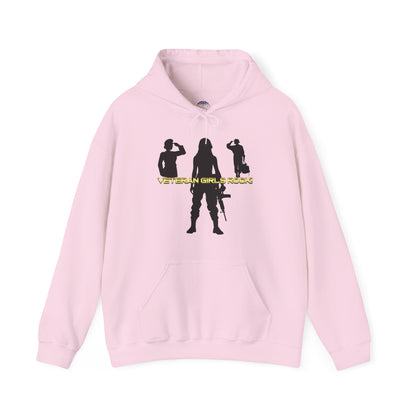 Veteran Girls Rock - Unisex Hooded Sweatshirt