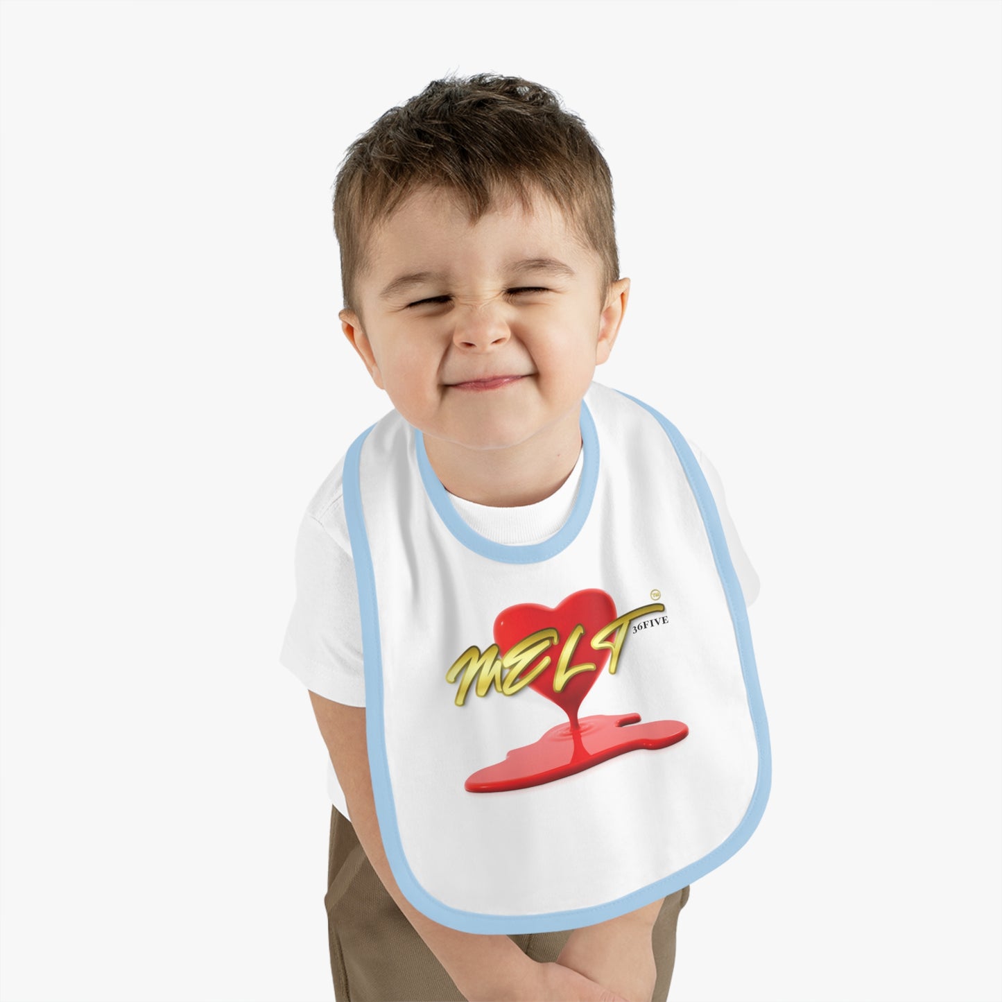 Heart MELT™ Baby Bib