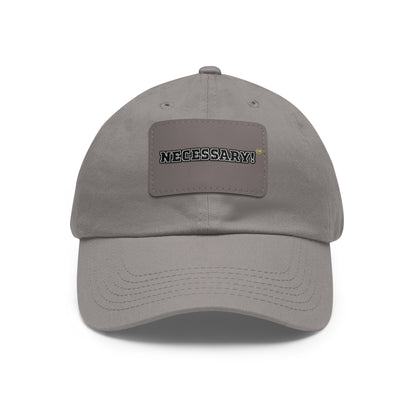 Necessary™ Premier Dad Hat with Leather Patch