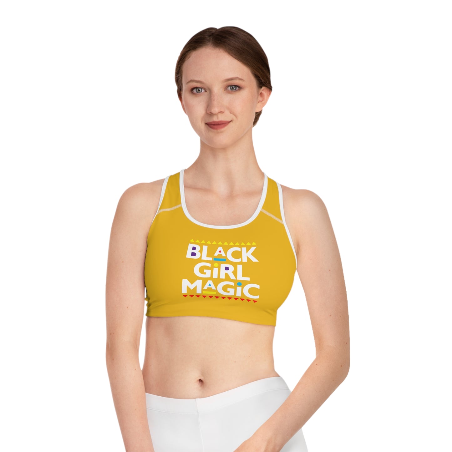 Black Girl Magic Sports Bra