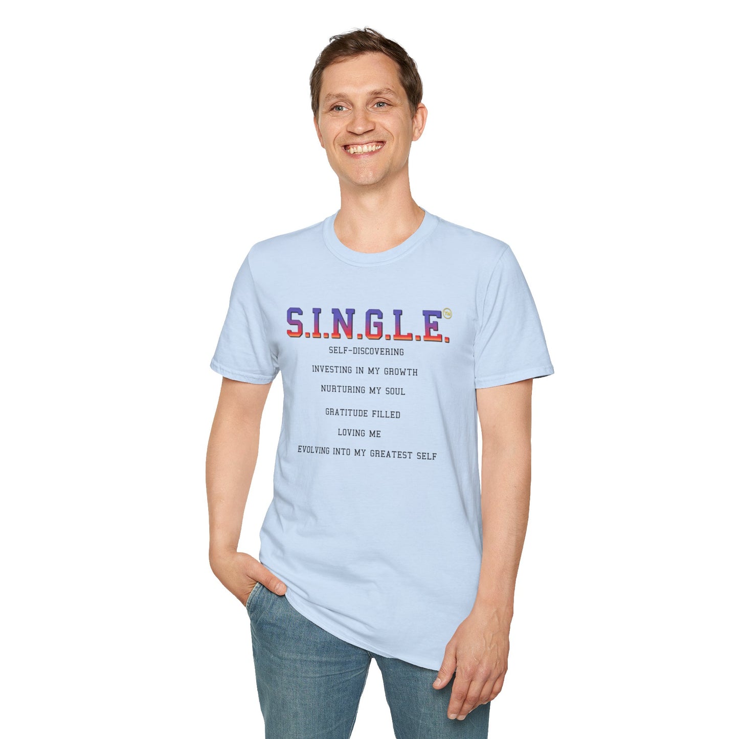S.I.N.G.L.E.™ Soft T-Shirt - UNISEX