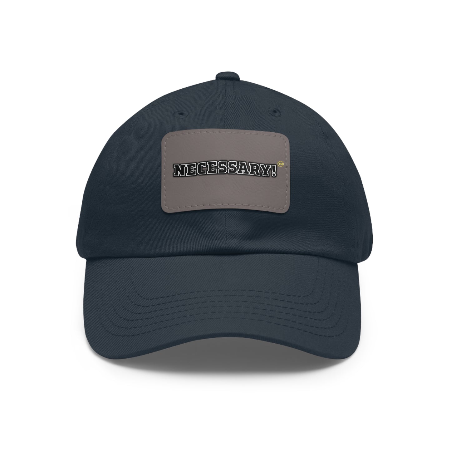Necessary™ Premier Dad Hat with Leather Patch