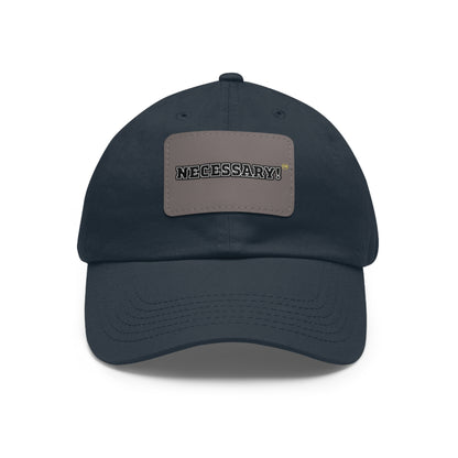 Necessary™ Premier Dad Hat with Leather Patch