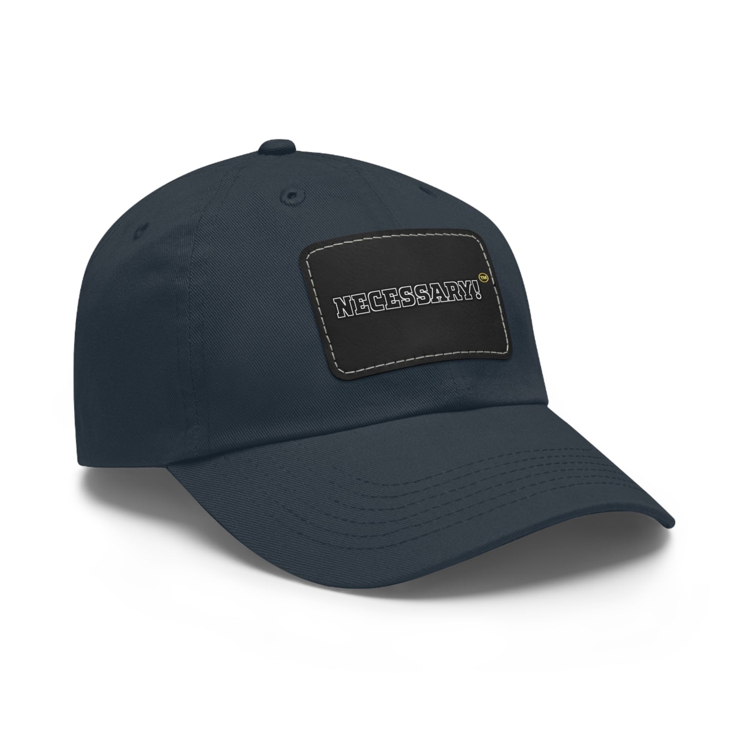Necessary™ Premier Dad Hat with Leather Patch
