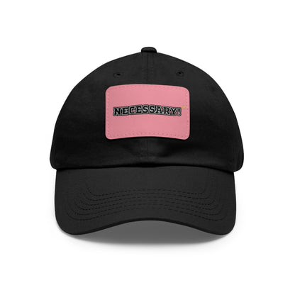 Necessary™ Premier Dad Hat with Leather Patch