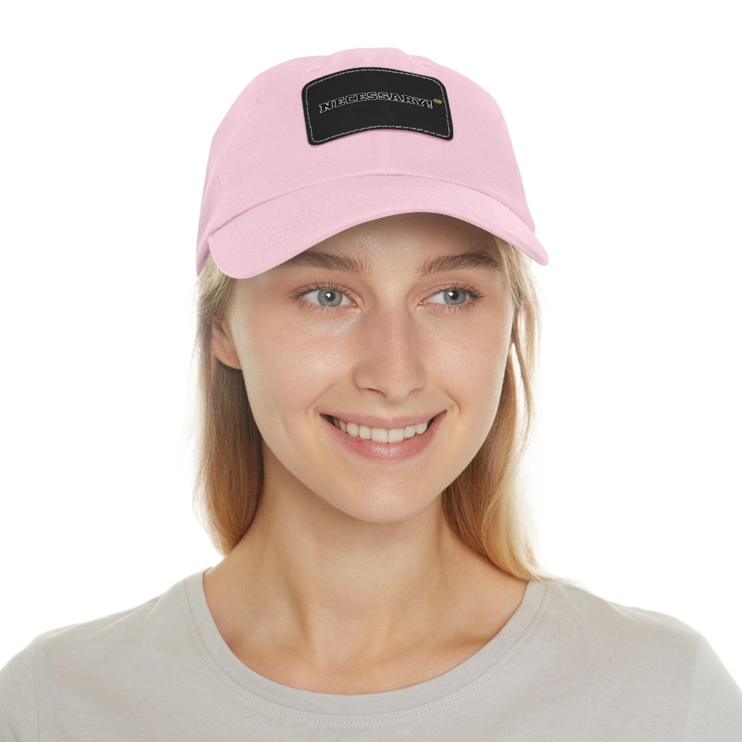 Necessary™ Premier Dad Hat with Leather Patch
