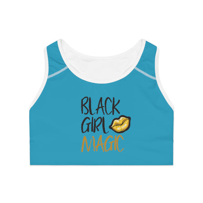 Black Girl Magic Sports Bra