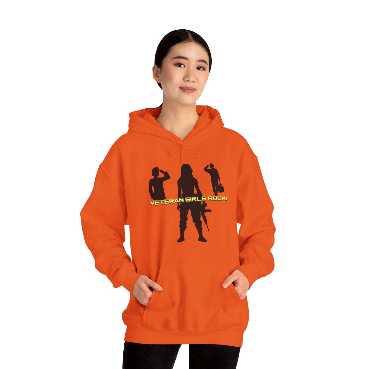 Veteran Girls Rock - Unisex Hooded Sweatshirt
