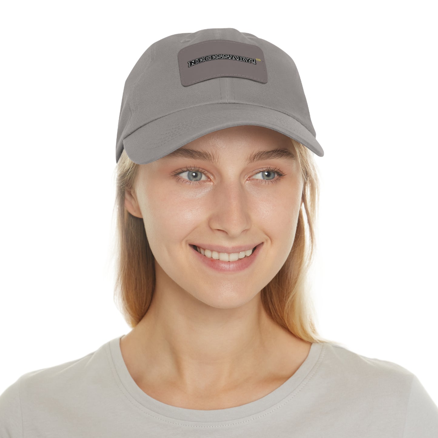 Necessary™ Premier Dad Hat with Leather Patch