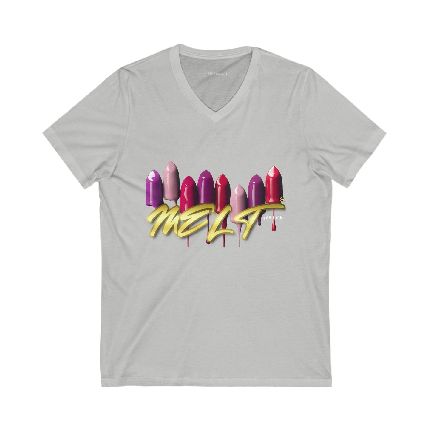 Lipstick MELT™ V-Neck Tee