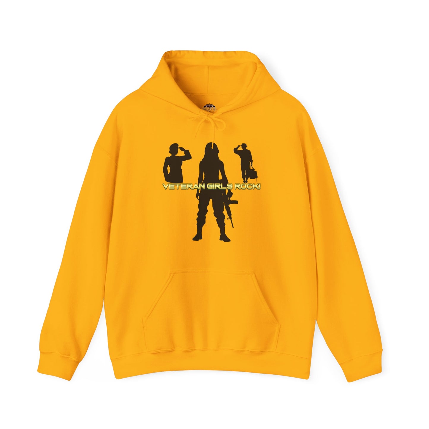 Veteran Girls Rock - Unisex Hooded Sweatshirt