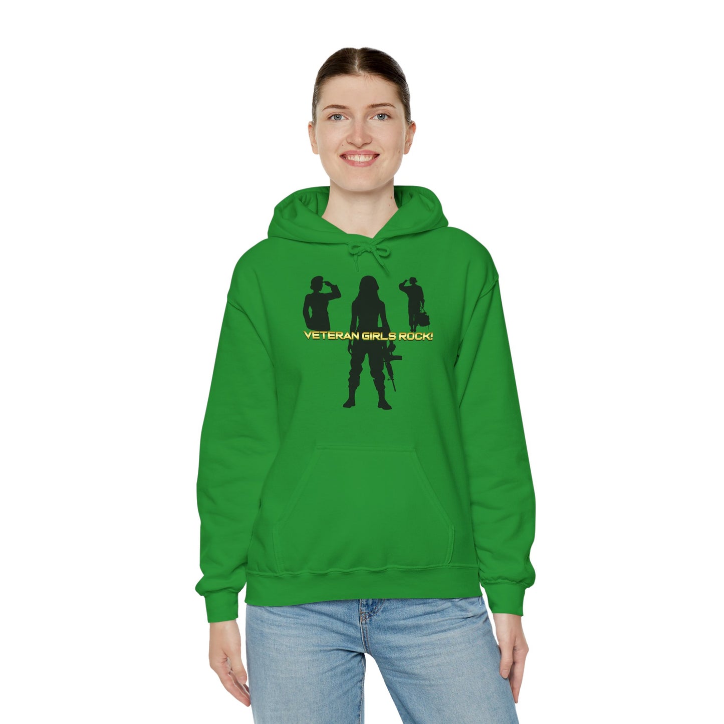 Veteran Girls Rock - Unisex Hooded Sweatshirt