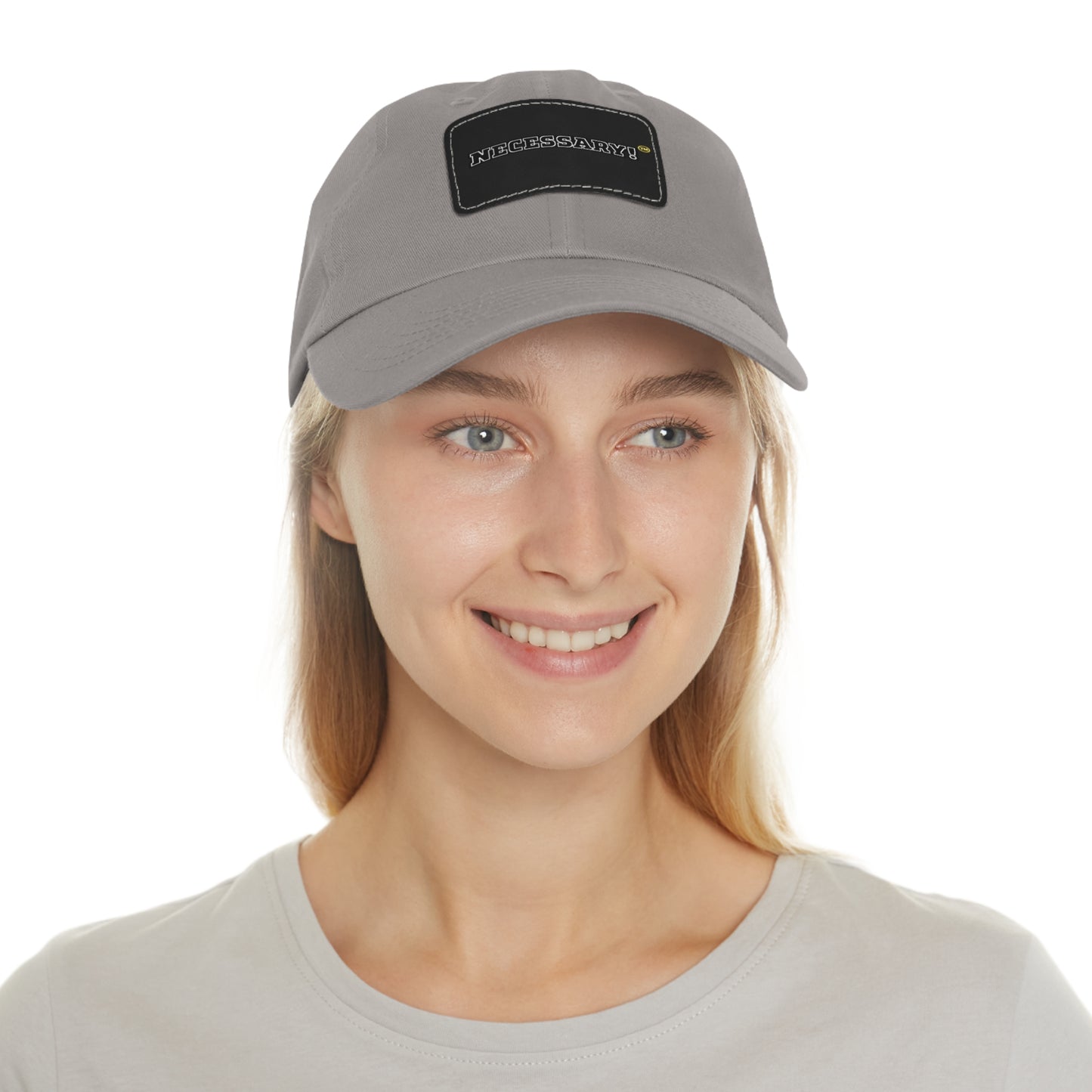 Necessary™ Premier Dad Hat with Leather Patch