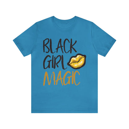 Black Girl Magic Kiss - Short Sleeve Tee