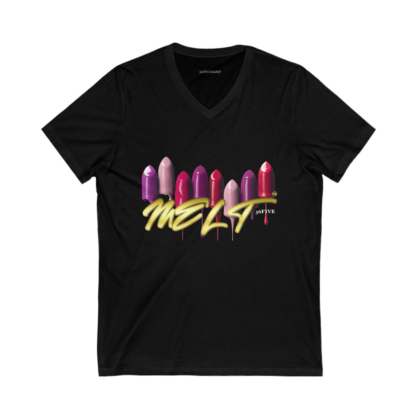 Lipstick MELT™ V-Neck Tee