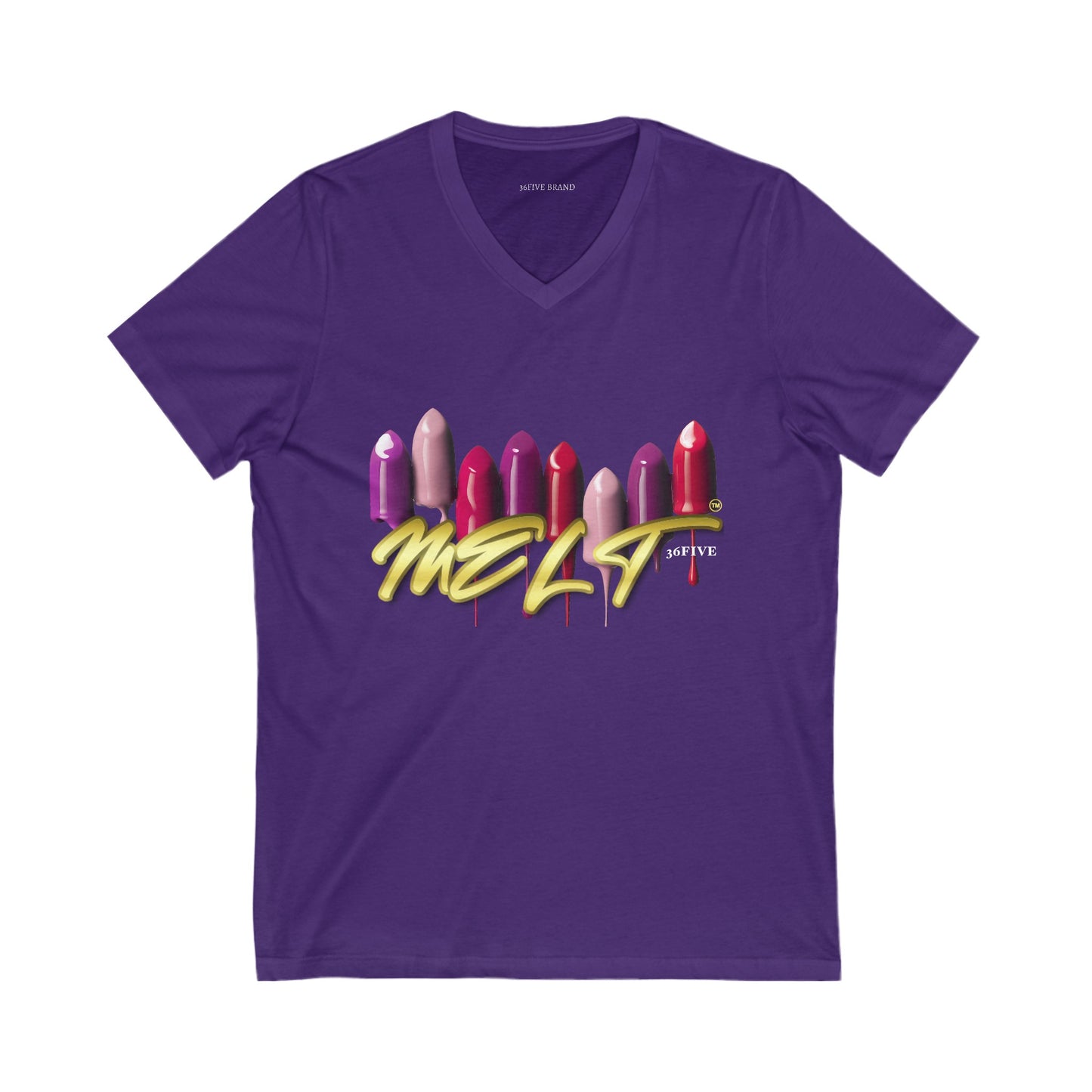 Lipstick MELT™ V-Neck Tee