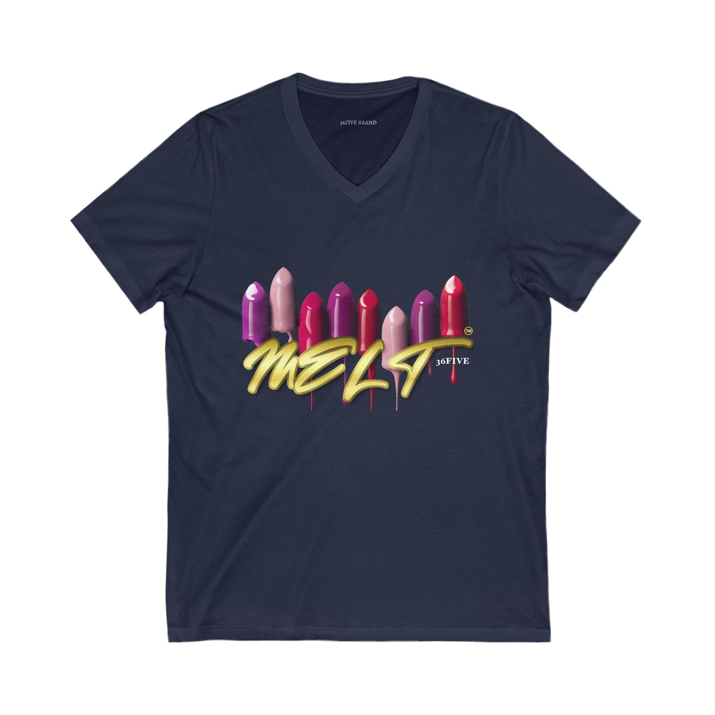 Lipstick MELT™ V-Neck Tee