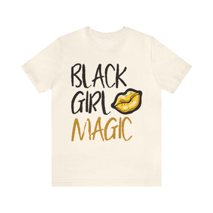 Black Girl Magic Kiss - Short Sleeve Tee